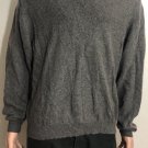 Club Room Mens Cashmere V-Neck Pullover Sweater Gray Sz L