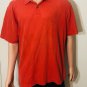 Tommy Bahama Mens Supima Cotton Polo Shirt Bunt Orange Sz L