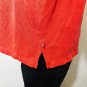 Tommy Bahama Mens Supima Cotton Polo Shirt Bunt Orange Sz L