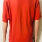 Tommy Bahama Mens Supima Cotton Polo Shirt Bunt Orange Sz L
