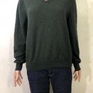 Brooks Brothers Saxon Wool Womens V-Neck Pullover Sweater Sz L