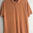 Brooks Brothers Men's Short Sleeve Peach Orange Polo Shirt Size L