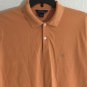 Brooks Brothers Men's Short Sleeve Peach Orange Polo Shirt Size L