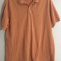 Brooks Brothers Men's Short Sleeve Peach Orange Polo Shirt Size L