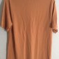 Brooks Brothers Men's Short Sleeve Peach Orange Polo Shirt Size L