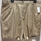 Brooks Brothers Lightweight Advantage Chino Pleat Front Shorts Tan Sz 40 New Brooks Brothers Lightweight Advantage Chino Pleat Front Shorts Tan Sz 40 New