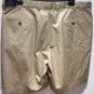 Brooks Brothers Lightweight Advantage Chino Pleat Front Shorts Tan Sz 40 New