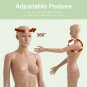 Female Mannequin Full Body Form Plastic Manikin Display Dress Cloth w/ Base