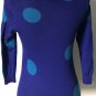 J.Crew Women's 100 % Wool Pullover Blue Sweater Crew Neck Size XS