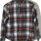 Ralph Lauren Performance Boys’ L/S Button Down Multicolor Plaid Shirt Sz M