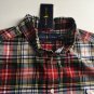 Ralph Lauren Performance Boys&acirc;�� L/S Button Down Multicolor Plaid Shirt Sz M