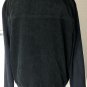Lauren Ralph Lauren women's corduroy jacket knit sleeve full zip black Sz L