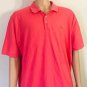 Tommy Bahama Mens Island Zone Short Sleeve Polo Pink Shirt Size XL