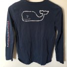 Vineyard Vines Boys Long Sleeves Whale Logo T-Shirt Blue Sz L (14) Vineyard Vines Boys Long Sleeves Whale Logo T-Shirt Blue Sz L (14)