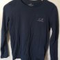 Vineyard Vines Boys Long Sleeves Whale Logo T-Shirt Blue Sz L (14)