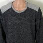 Tommy Bahama Mens Two-Tone Pullover Sweater Black Gray Size L Marlin Logo
