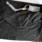 Tommy Bahama Mens Two-Tone Pullover Sweater Black Gray Size L Marlin Logo
