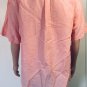 Roundtree & Yorke Button Up Short Sleeve Casual Mens Shirt Sz XL