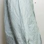 Ralph Lauren Mens Custom Fit Striped Button Down Dress Shirt Sz L