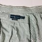 Ralph Lauren Mens Custom Fit Striped Button Down Dress Shirt Sz L