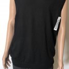 Turnbury Extra Fine Wool Biella Yarn Men's V-Neck Sweater Sz Black, Blue XL