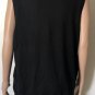 Turnbury Extra Fine Wool Biella Yarn Men's V-Neck Sweater Sz Black, Blue XL