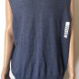 Turnbury Extra Fine Wool Biella Yarn Men's V-Neck Sweater Sz Black, Blue XL