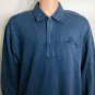 Tommy Bahama Relax Mens Pro Leisure Tour 1/4 Zip Pullover Blue Sz XL