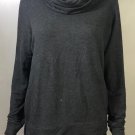 Lauren Ralph Lauren Womens Cowl Neck Long Sleeve Viscose Gray Sweater Sz M