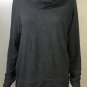 Lauren Ralph Lauren Womens Cowl Neck Long Sleeve Viscose Gray Sweater Sz M