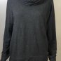 Lauren Ralph Lauren Womens Cowl Neck Long Sleeve Viscose Gray Sweater Sz M