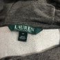 Lauren Ralph Lauren Womens Cowl Neck Long Sleeve Viscose Gray Sweater Sz M