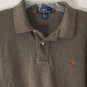 Polo Ralph Lauren Men's Long Sleeve Polo Shirt Solid Brown Size XL