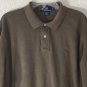 Polo Ralph Lauren Men's Long Sleeve Polo Shirt Solid Brown Size XL