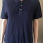 Ralph Lauren Sport Polo Shirt Womens Short Sleeve Slim Fit Blue Top size L