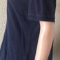 Ralph Lauren Sport Polo Shirt Womens Short Sleeve Slim Fit Blue Top size L