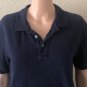 Ralph Lauren Sport Polo Shirt Womens Short Sleeve Slim Fit Blue Top size L