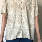 Tommy Bahama Mens Hawaiian Button Down 100% Silk Floral Shirt Size Medium Tommy Bahama Mens Hawaiian Button Down 100% Silk Floral Shirt Size Medium