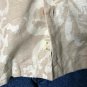 Tommy Bahama Mens Hawaiian Button Down 100% Silk Floral Shirt Size Medium