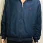 Polo Ralph Lauren Mens Harrington Blouson Jacket Blue Lined Sz L Vintage