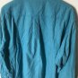 J.Crew Men's Button Up Blue Dress Shirt 100% Cotton Size XL