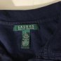 Lauren Ralph Lauren Womens 5 Gold Buttons Pullover Sweater Blue Size L