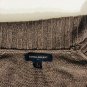 Banana Republic Womens Cotton Blend Knit Sweater Toggle Closure Brown Sz S