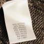 Banana Republic Womens Cotton Blend Knit Sweater Toggle Closure Brown Sz S