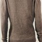Banana Republic Womens Cotton Blend Knit Sweater Toggle Closure Brown Sz S