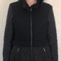 Celebrity Pink Womens Winter Jacket Parka 3/4 Wool Top  Black  Hooded Size M