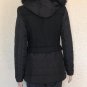 Celebrity Pink Womens Winter Jacket Parka 3/4 Wool Top  Black  Hooded Size M