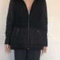 Celebrity Pink Womens Winter Jacket Parka 3/4 Wool Top  Black  Hooded Size M
