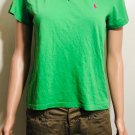 Ralph Lauren Sport Womens V-Neck Short Sleeve Green Shirt Size M Ralph Lauren Sport Womens V-Neck Short Sleeve Green Shirt Size M