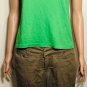 Ralph Lauren Sport Womens V-Neck Short Sleeve Green Shirt Size M